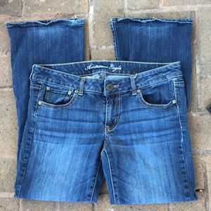 AE Low Rise Favorite Boyfriend Leg Jeans